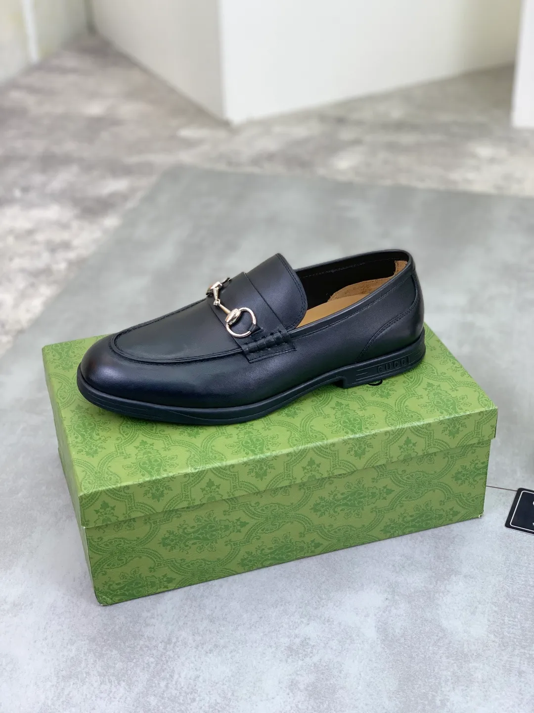 Men's men's shoes 💰P520 [New style] Water dyed cowhide 💰💎💎💎 [Gucci] GUCCI high-end classic men's formal business leather shoes, original order 1:1 authentic goods! Original imported high-end calfskin, original metal buckle, imported first-layer cowhide lining for feet, original outsole, men's shoe size: 38-44 (45 customized) Multiple colors available